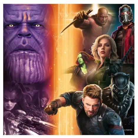 Marvel Avengers Infinity War 3 x 49pc Jigsaw Puzzles Extra Image 3